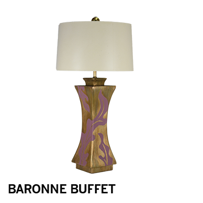 M. Clement - Baronne Buffet lamp